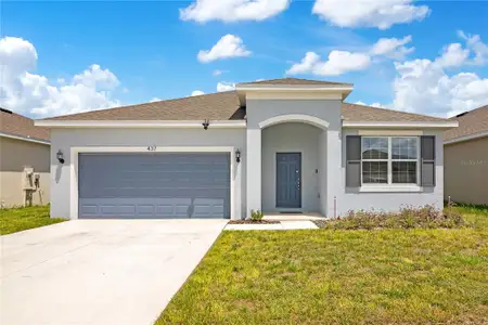 New construction Single-Family house 437 Silver Palm Dr, Haines City, FL 33844 plan Poinciana A - image
