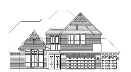 New construction Single-Family house 16339 Old Westbury Ln, Frisco, TX 75033 plan Cardiff - image