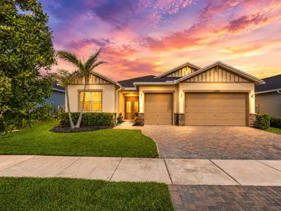 New construction Single-Family house 13901 Se Riversway St, Port Saint Lucie, FL 34984 plan Summerville II - image