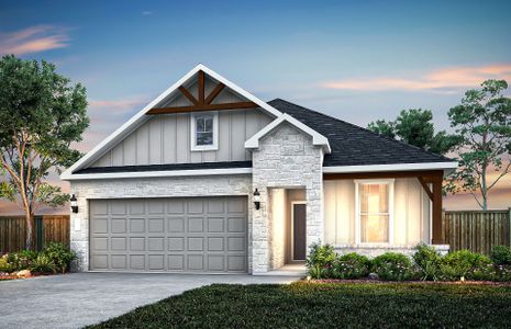 New construction Single-Family house Pflugerville, TX 78660 plan Gunnison - image