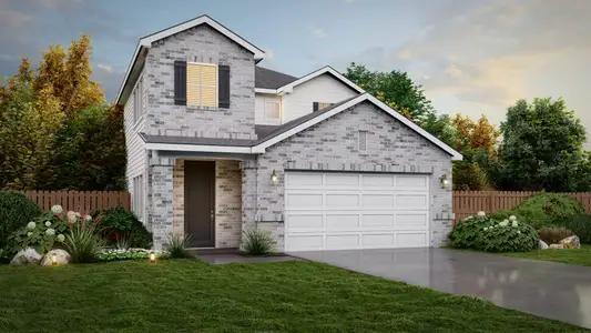 New construction Single-Family house 233 Gathering Dr, San Antonio, TX 78253 plan Wisteria - image
