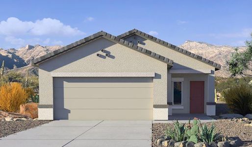 New construction Single-Family house 12230 E Patricia Ann Dr, Vail, AZ 85641 plan Amber - image