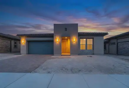 New construction Single-Family house 33493 N Chevelon Dr, Peoria, AZ 85383 plan Venture II Elevation A - image