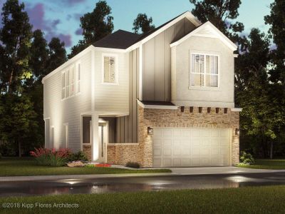 New construction Single-Family house 10025 Cloud Mist Dr, Houston, TX 77080 The Villa (1942)- photo 0 0