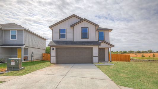 New construction Single-Family house 300 Wild Goose Dr, Luling, TX 78648 plan The Davis - image