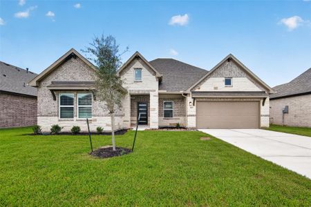 New construction Single-Family house 3507 Sago Palm Dr, Manvel, TX 77578 - image