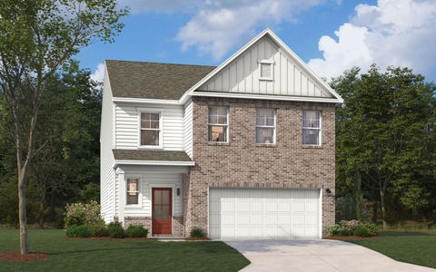 New construction Single-Family house 606 New Hope Rd, Lawrenceville, GA 30046 plan The Tyndall - image