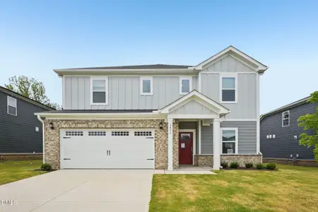 New construction Single-Family house 3857 Rosebush Dr, Zebulon, NC 27597 plan Johnson - image