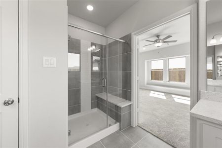 New construction Single-Family house 1649 Edgeway Dr, Aubrey, TX 76227 Harwood- photo 16 16