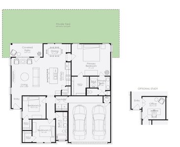 New construction Single-Family house 227 Reveille Dr, Kyle, TX 78640 plan The Sage - image 3