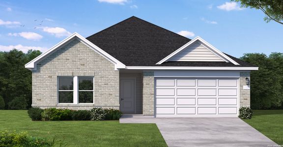 New construction Single-Family house 8365 Rocket Vw, San Antonio, TX 78263 - image