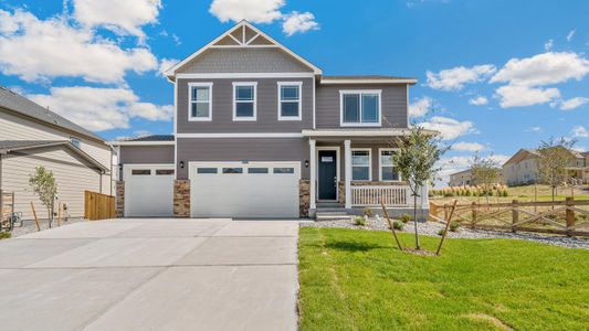 New construction Single-Family house 18221 Field Mint Pt, Parker, CO 80134 BRIDGEPORT- photo 0