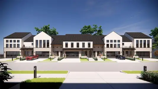 New construction Townhouse house 1430 Mars Lander Ln, Wylie, TX 75098 plan Nova - image 2