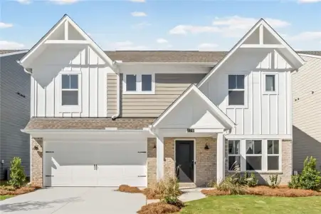 New construction Single-Family house 178 Warrior Ct, Hoschton, GA 30548 plan Jensen - image