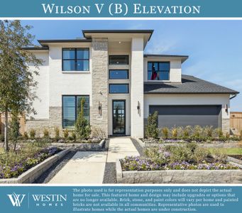 New construction Single-Family house 118 Adoration Woods Ct, Willis, TX 77318 plan The Wilson V - image