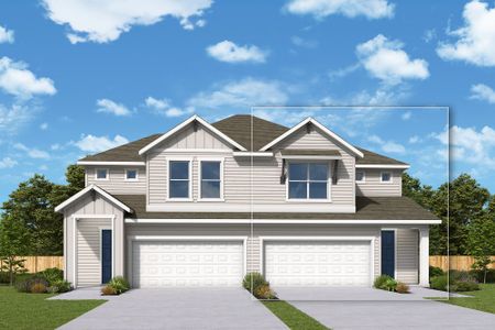 New construction Single-Family house 1012B Brickell Lp, Austin, TX 78744 plan The Brock - image