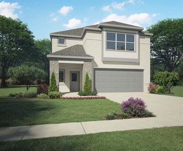 New construction Single-Family house 199 Spirit St, Elgin, TX 78621 Oak- photo 0