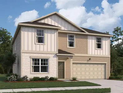 New construction Single-Family house 128 Parrigin Cv, San Marcos, TX 78666 plan Solstice - image