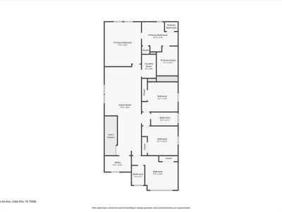New construction Single-Family house 1428 Imperial Ave, Little Elm, TX 75036 plan Plan 2  - image 4