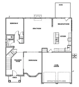New construction Single-Family house 393 Tranquil South- Tbd Pitchline Dr, Hinesville, GA 31313 plan The Screven - image
