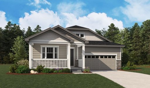 New construction Single-Family house 200 Lark Sparrow Wy, Bennett, CO 80102 Agate- photo 1 1