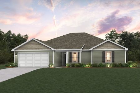 New construction Single-Family house 104 Fenham Ct, Palatka, FL 32177 plan Augusta - image