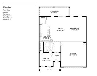 New construction Single-Family house 367 Avi Ct, Titusville, FL 32796 The Chester- photo 1 1