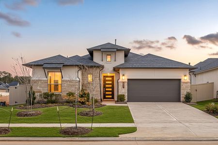 New construction Single-Family house 302 Marsh Wren Wy, Magnolia, TX 77354 plan Cambridge - image