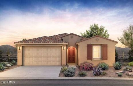 New construction Single-Family house 13586 W Copperleaf Ln, Peoria, AZ 85383 plan Cantania - image