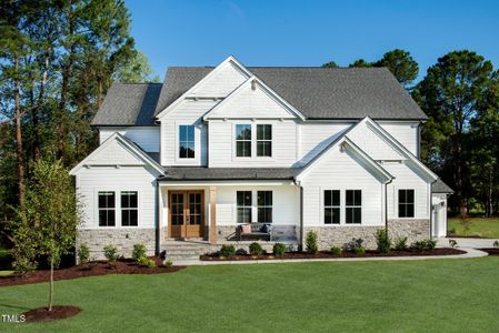 New construction Single-Family house 83 Stickleback Dr, Willow Spring, NC 27592 Chanley- photo 0