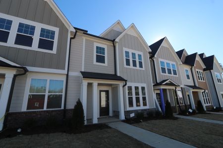 New construction Townhouse house 3193 Mission Olive Pl, New Hill, NC 27562 Hazelnut - Townhome Series- photo 84 84