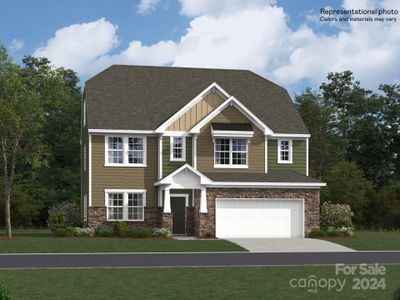 New construction Single-Family house 145 Dogwood Grove Place, Troutman, NC 28166 Davidson- photo 0