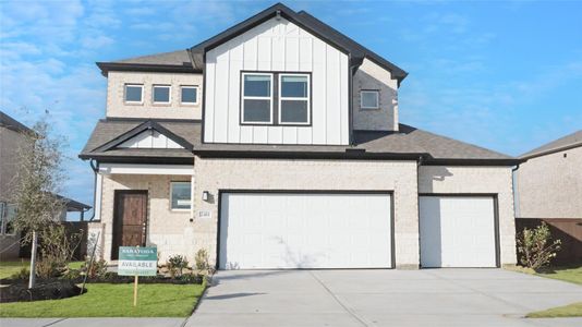 New construction Single-Family house 2411 Outpost Canyon Dr, Arcola, TX 77583 plan Iris 2400HS3CG - image