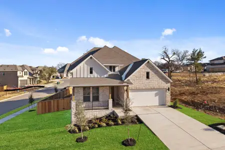 New construction Single-Family house 1444 Purple Petunia Ln, Georgetown, TX 78628 plan Schertz - image