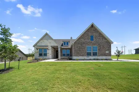 New construction Single-Family house 360 Big Bend Trl, Valley View, TX 76272 - image