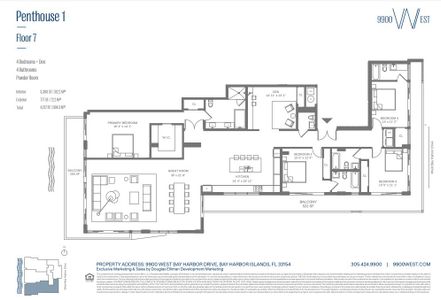 New construction Penthouse house 9920 W Bay Harbor Dr, Miami Beach, FL 33154 null- photo 0