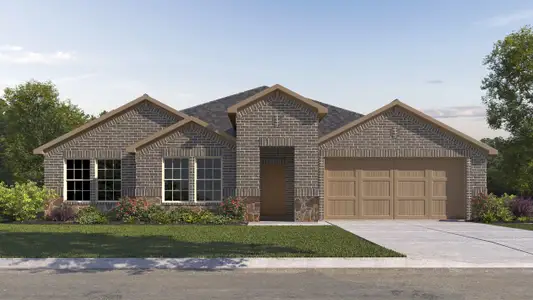New construction Single-Family house 9513 Dugout Dr, Aubrey, TX 76227 plan Harbour - image