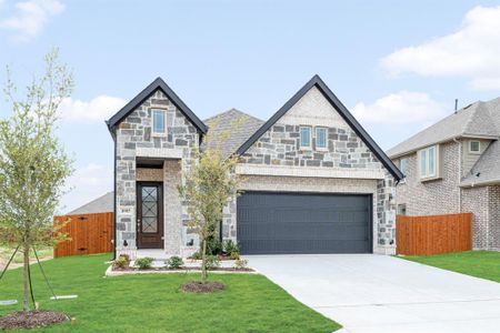 New construction Single-Family house 1005 River Oaks Dr, Godley, TX 76044 plan Saffron - image
