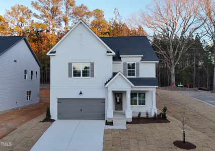 New construction Single-Family house 3325 Oakfields Rd, New Hill, NC 27562 Alexis- photo 0