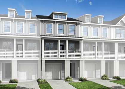 New construction Townhouse house 345 Laurens View Ln, Charleston, SC 29492 plan Ashley - image