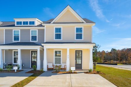 New construction Townhouse house 816 Alma Square Dr, Moncks Corner, SC 29461 Meadowbrook - photo 0