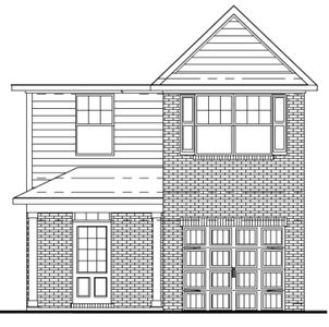 New construction Townhouse house Covington, GA 30014 plan Kendall - image