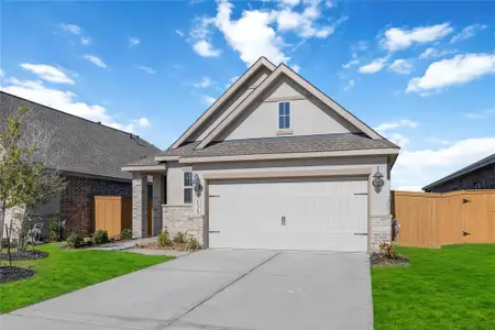 New construction Single-Family house 12315 Sterling Oak Dr, Houston, TX 77044 plan Everett - image