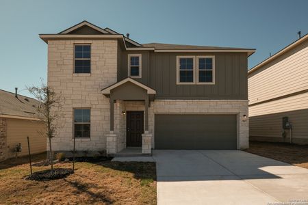 New construction Single-Family house 13019 Savory Pl, St. Hedwig, TX 78152 Armstrong- photo 1 1