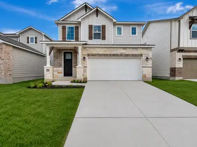 New construction Single-Family house 5914 Lakeview Pt, San Antonio, TX 78244 plan Sequoia - image