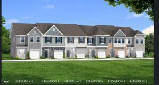 New construction Townhouse house 308 Whitley Ridge Drive, Clayton, NC 27527 Litchfield- photo 0