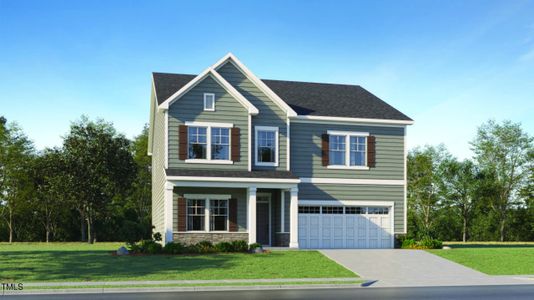 New construction Single-Family house 62 E Fountainhead Lane, Unit 190, Garner, NC 27529 Tyler- photo 0