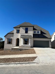 New construction Single-Family house 1908 Crimson Sunset Dr, Georgetown, TX 78628 plan Haskell - image