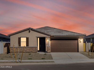 New construction Single-Family house 16066 W Prickly Pear Trl, Surprise, AZ 85387 Sawyer- photo 3 3