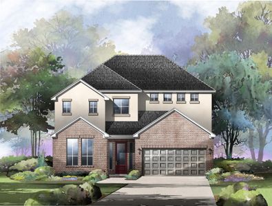 New construction Single-Family house 919 Chalkstone, San Antonio, TX 78260 plan Albert - image